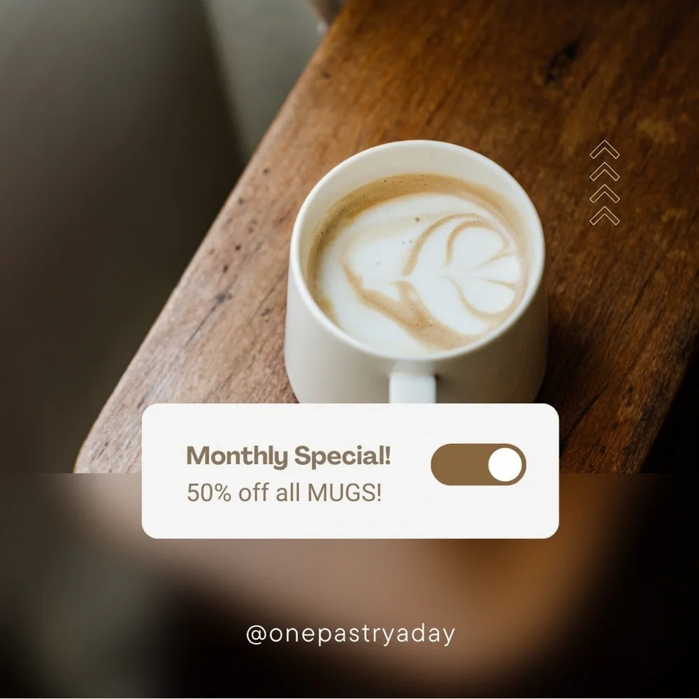 ☕️ SEPTEMBER SPECIAL! Get 50% Off ALL Mugs!! ☕️😋